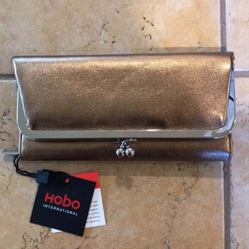 Hobo Rachel Continental Wallet - color - copper
